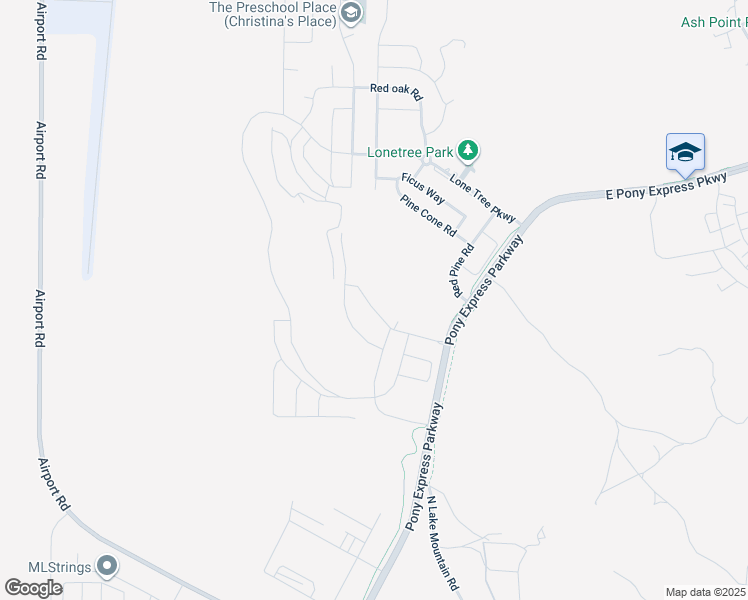 map of restaurants, bars, coffee shops, grocery stores, and more near 7290 North Bald Eagle Way in Eagle Mountain