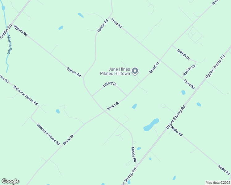 map of restaurants, bars, coffee shops, grocery stores, and more near 5 Tiffany Drive in Perkasie