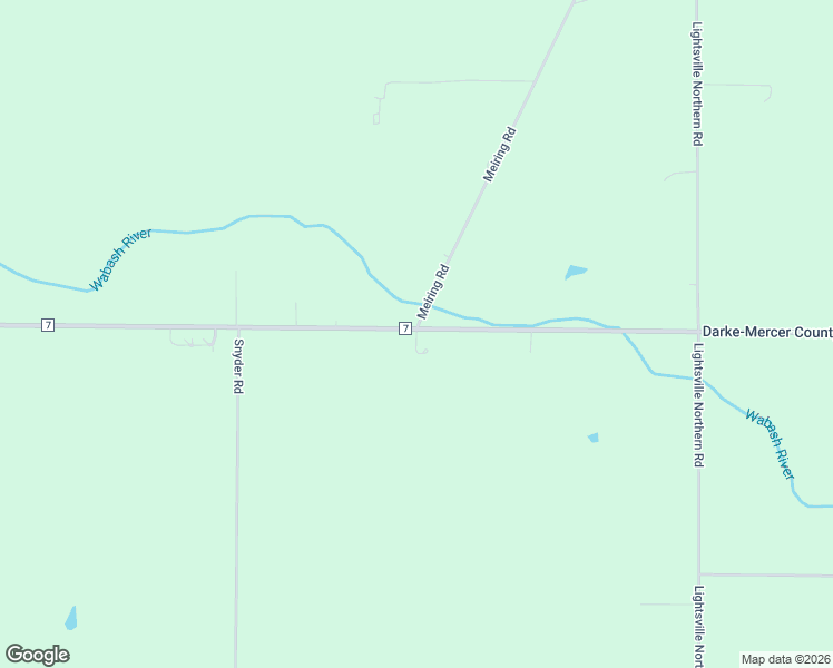 map of restaurants, bars, coffee shops, grocery stores, and more near 2277-2299 Darke-Mercer County Line Road in Fort Recovery