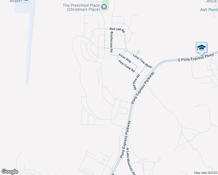 map of restaurants, bars, coffee shops, grocery stores, and more near 7316 North Bald Eagle Way in Eagle Mountain