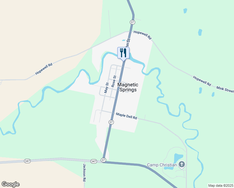 map of restaurants, bars, coffee shops, grocery stores, and more near 49 Millard Street in Magnetic Springs