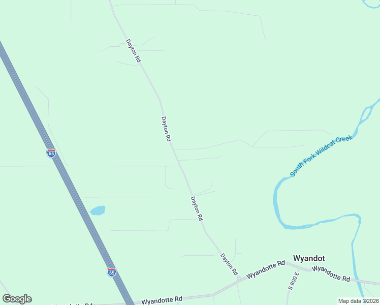 map of restaurants, bars, coffee shops, grocery stores, and more near 4607 Dayton Road in Lafayette