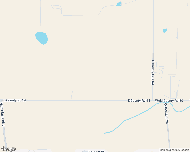 map of restaurants, bars, coffee shops, grocery stores, and more near 8445 East Co Road 14 in Johnstown