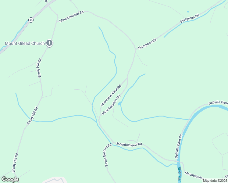 map of restaurants, bars, coffee shops, grocery stores, and more near 966 Shermans View Road in Shermans Dale