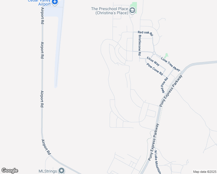map of restaurants, bars, coffee shops, grocery stores, and more near 7353 North Slick Rock Way in Eagle Mountain