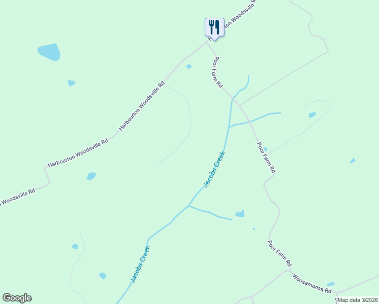 map of restaurants, bars, coffee shops, grocery stores, and more near 13 Harbourton Ridge Drive in Pennington