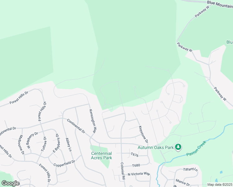map of restaurants, bars, coffee shops, grocery stores, and more near 2746 Colonial Road in Harrisburg