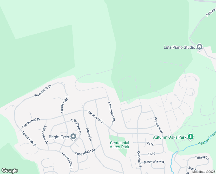 map of restaurants, bars, coffee shops, grocery stores, and more near 2417 Kensington Way in Harrisburg