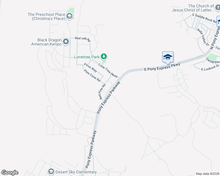 map of restaurants, bars, coffee shops, grocery stores, and more near Aspen Way in Eagle Mountain