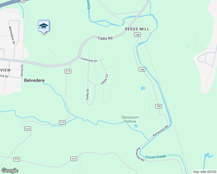 map of restaurants, bars, coffee shops, grocery stores, and more near 13 Gregg Avenue in Bloomingdale