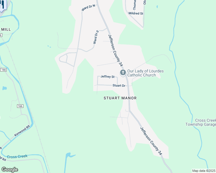 map of restaurants, bars, coffee shops, grocery stores, and more near 35 Anart Street in Wintersville