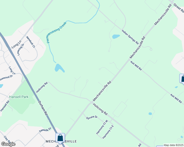 map of restaurants, bars, coffee shops, grocery stores, and more near 5286 Winfield Place in Doylestown