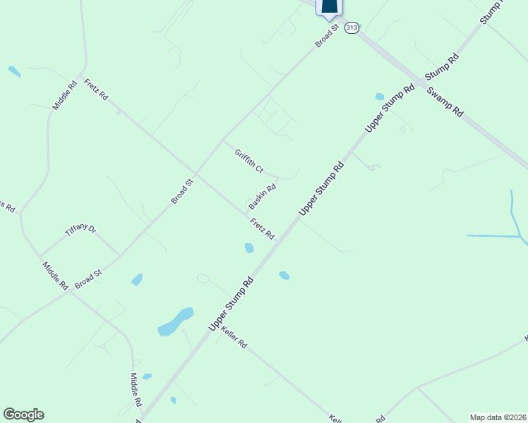 map of restaurants, bars, coffee shops, grocery stores, and more near 31 Fretz Road in Perkasie