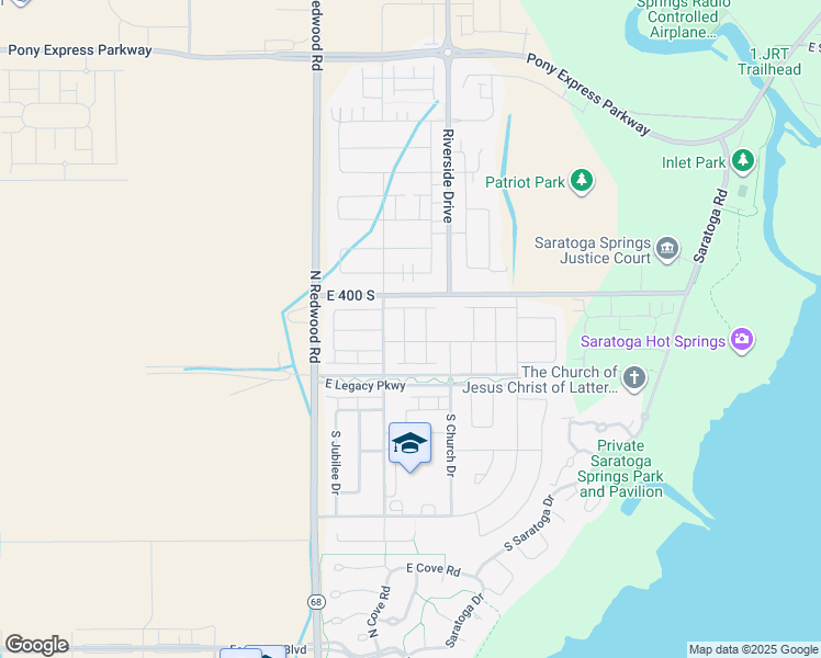 map of restaurants, bars, coffee shops, grocery stores, and more near 182 Boxcar Lane in Saratoga Springs