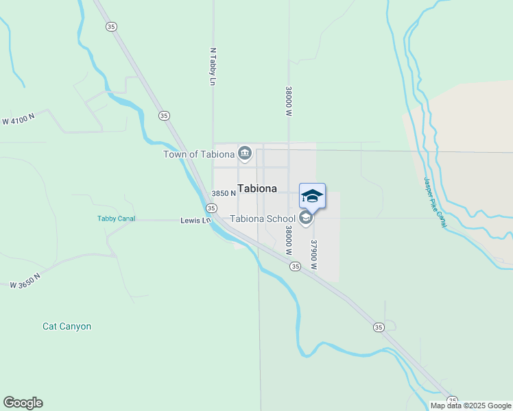 map of restaurants, bars, coffee shops, grocery stores, and more near in Tabiona