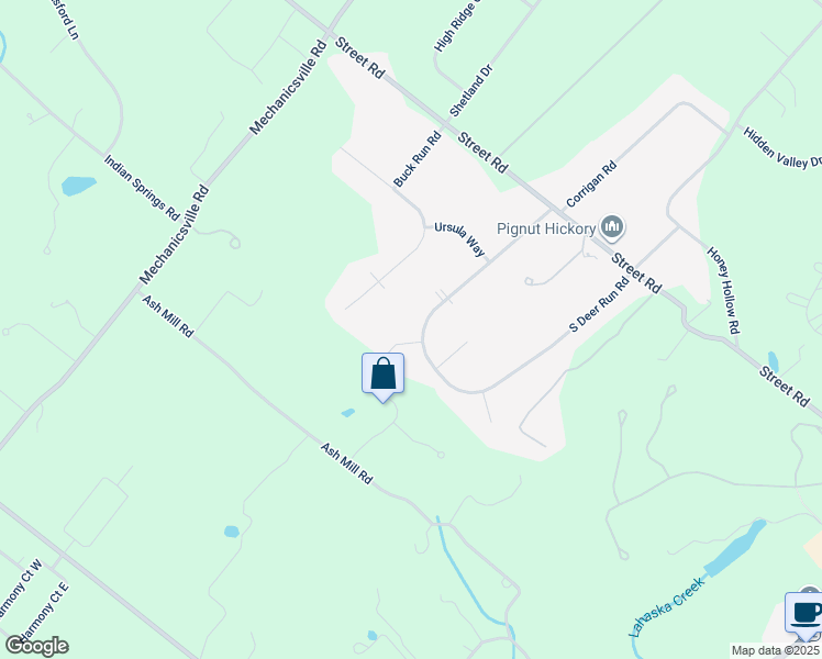 map of restaurants, bars, coffee shops, grocery stores, and more near 5648 Quail Drive in Doylestown