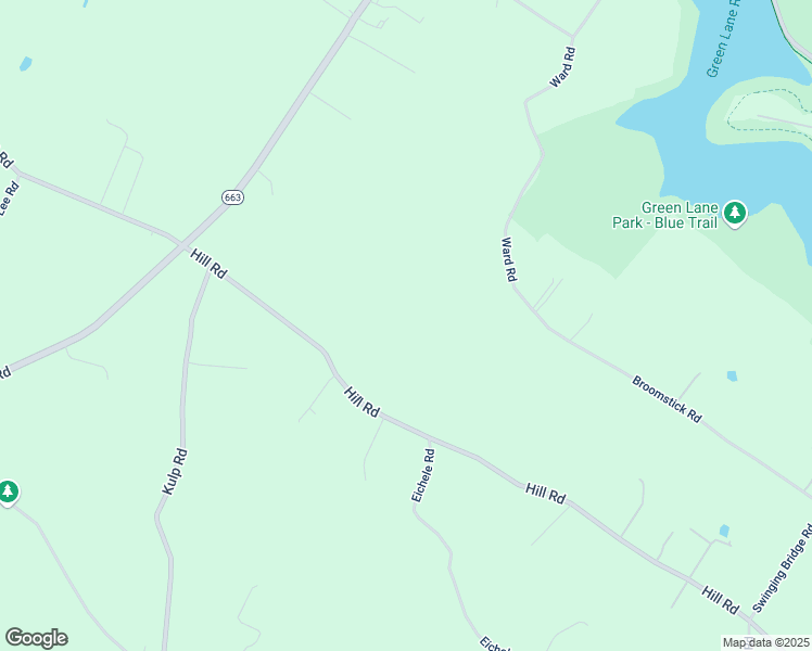 map of restaurants, bars, coffee shops, grocery stores, and more near 2215 Hill Road in Perkiomenville