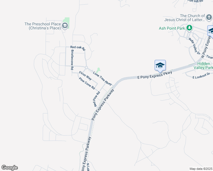 map of restaurants, bars, coffee shops, grocery stores, and more near 2218 Lone Tree Parkway in Eagle Mountain
