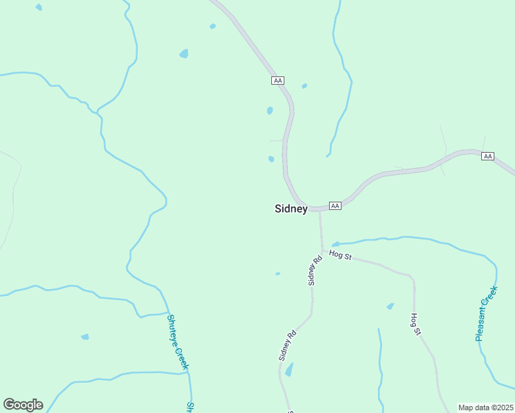 map of restaurants, bars, coffee shops, grocery stores, and more near 38941 State Highway AA in Greencastle