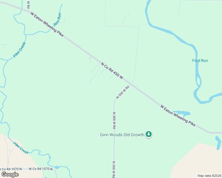 map of restaurants, bars, coffee shops, grocery stores, and more near 18201 North 300 West Road in Muncie