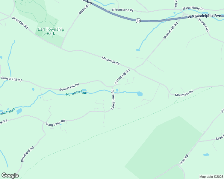 map of restaurants, bars, coffee shops, grocery stores, and more near 159 Sunset Hill Road in Boyertown