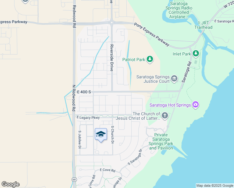 map of restaurants, bars, coffee shops, grocery stores, and more near 248 Wren Hill Lane in Saratoga Springs