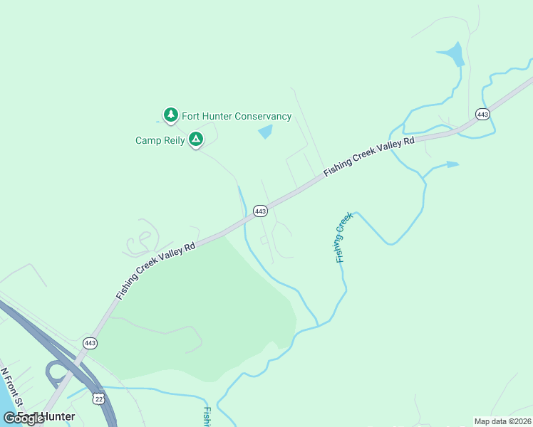 map of restaurants, bars, coffee shops, grocery stores, and more near 631 Fishing Creek Valley Rd in Linglestown