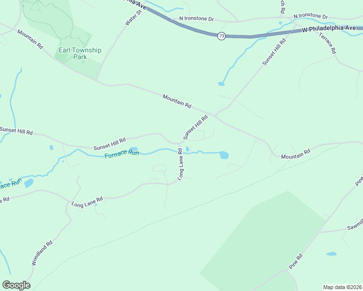 map of restaurants, bars, coffee shops, grocery stores, and more near 159 Sunset Hill Road in Boyertown