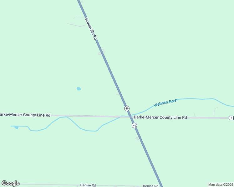 map of restaurants, bars, coffee shops, grocery stores, and more near 67 Ohio 49 in Fort Recovery