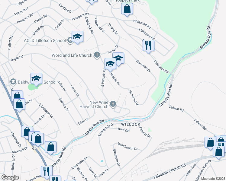 map of restaurants, bars, coffee shops, grocery stores, and more near 1327 Short Street in Pittsburgh