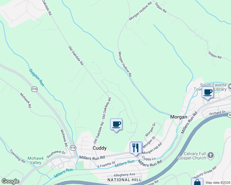 map of restaurants, bars, coffee shops, grocery stores, and more near 2906 Pinnacle Drive in McDonald
