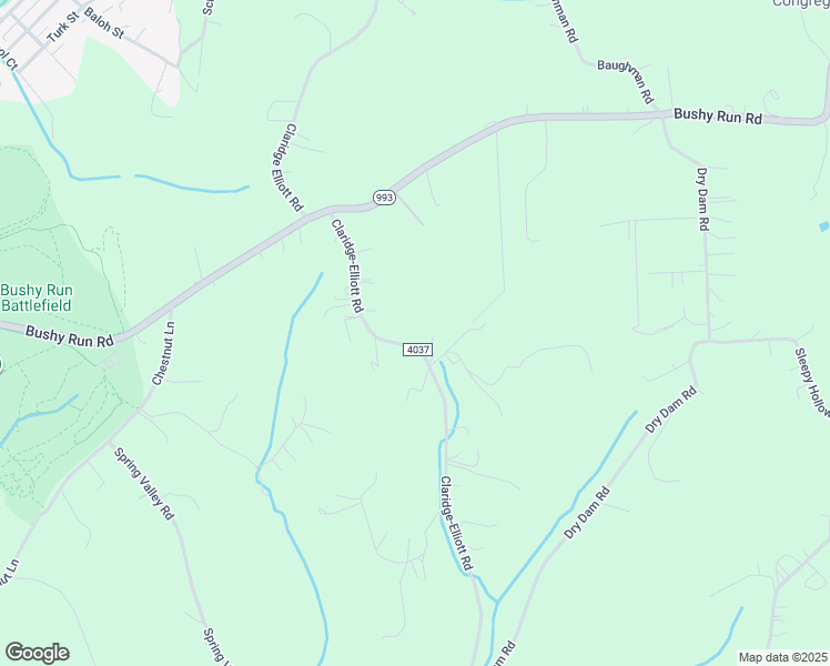 1194 Claridge Elliott Road, PA Walk Score