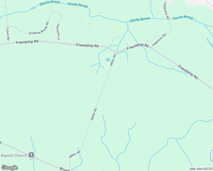 map of restaurants, bars, coffee shops, grocery stores, and more near 84 Miller Road in South Brunswick Township