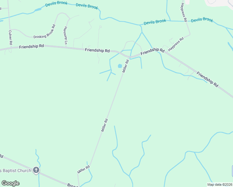 map of restaurants, bars, coffee shops, grocery stores, and more near 11 Miller Road in South Brunswick Township