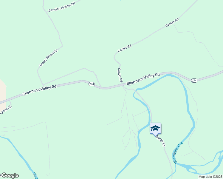 map of restaurants, bars, coffee shops, grocery stores, and more near 5040 Shermans Valley Road in Loysville