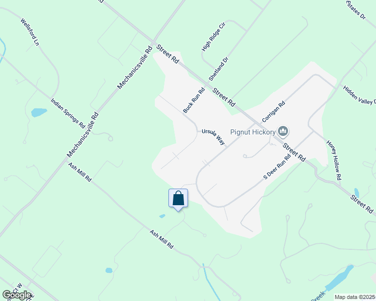 map of restaurants, bars, coffee shops, grocery stores, and more near 3016 Antler Drive in Doylestown