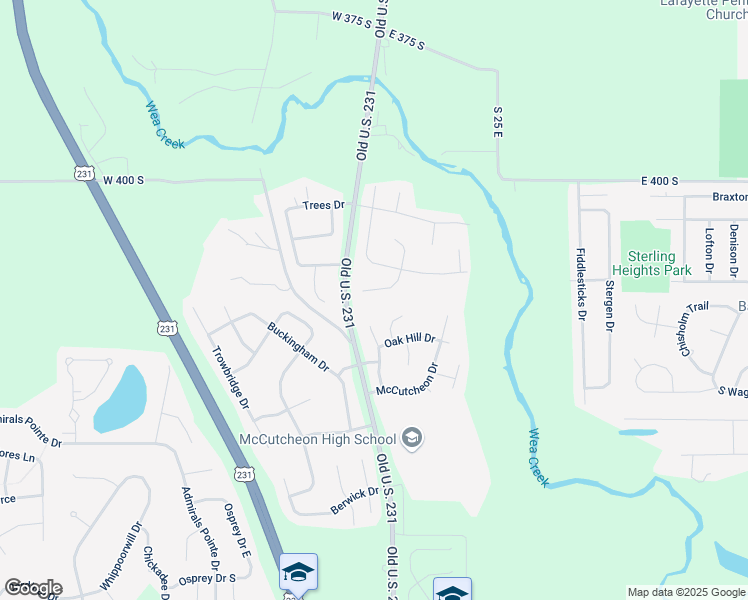 map of restaurants, bars, coffee shops, grocery stores, and more near 27 Goldenrod Court in Lafayette