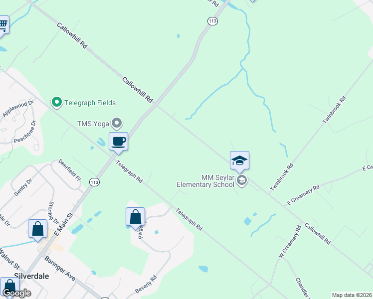 map of restaurants, bars, coffee shops, grocery stores, and more near 810 Callowhill Road in Perkasie