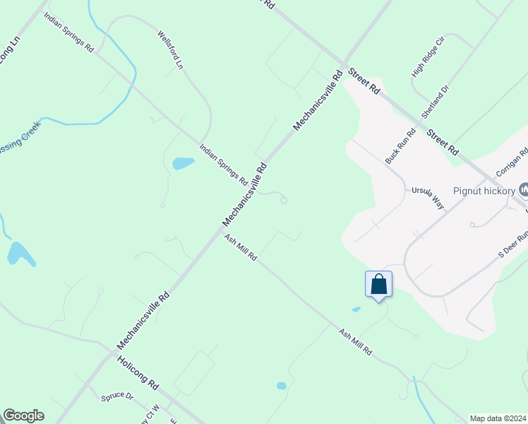 map of restaurants, bars, coffee shops, grocery stores, and more near 5573 Mechanicsville Road in Mechanicsville