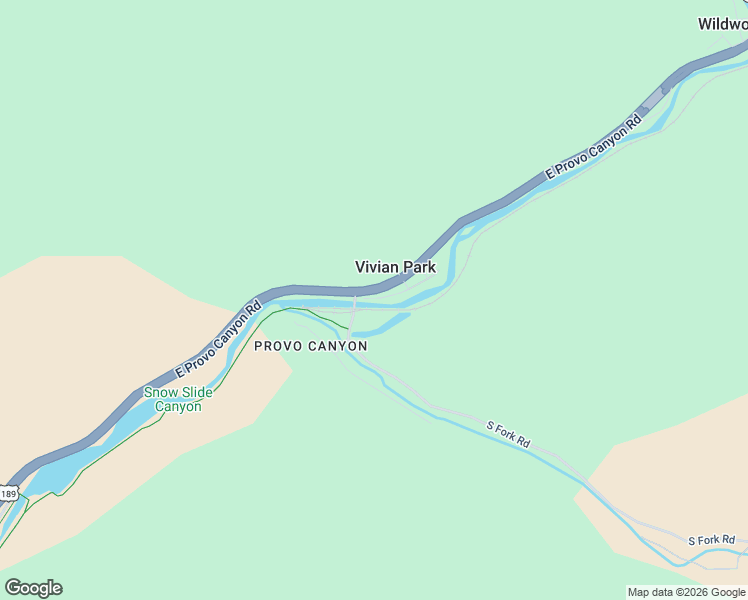 map of restaurants, bars, coffee shops, grocery stores, and more near 3702 East Provo Canyon Road in Provo