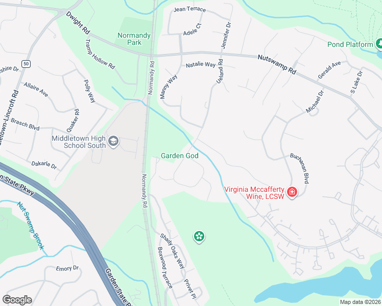 map of restaurants, bars, coffee shops, grocery stores, and more near 148 Ueland Road in Red Bank