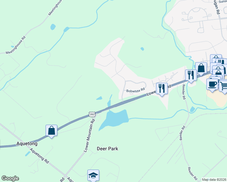 map of restaurants, bars, coffee shops, grocery stores, and more near in New Hope