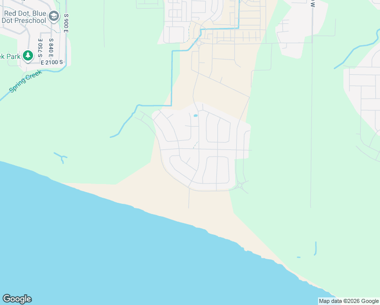 map of restaurants, bars, coffee shops, grocery stores, and more near 1022 South 950 West in American Fork