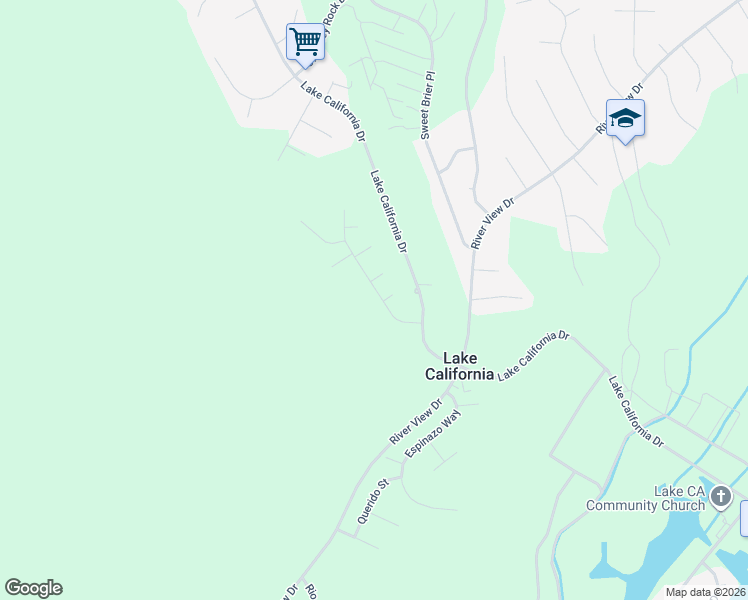 map of restaurants, bars, coffee shops, grocery stores, and more near 19385 Bonanza King Drive in Cottonwood