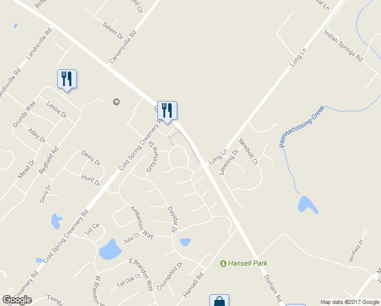 map of restaurants, bars, coffee shops, grocery stores, and more near 3833 Nanlyn Farm Circle in Doylestown