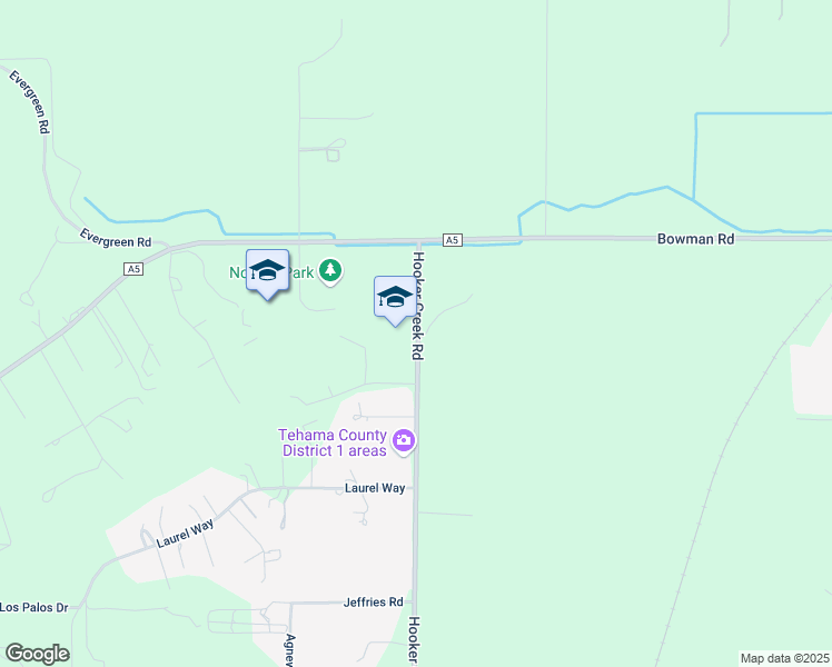 map of restaurants, bars, coffee shops, grocery stores, and more near 19500 Learning Way in Cottonwood