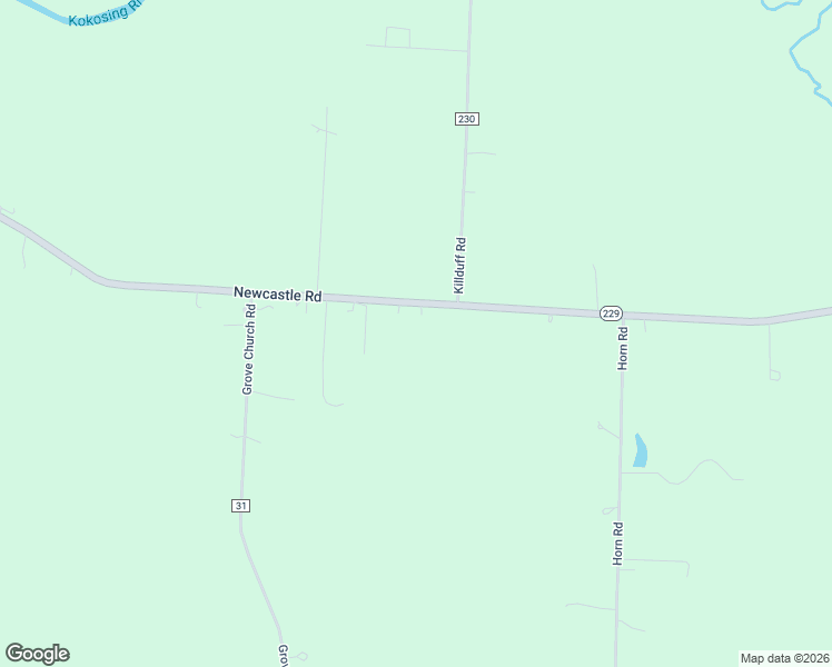 map of restaurants, bars, coffee shops, grocery stores, and more near 21920 Newcastle Road in Gambier