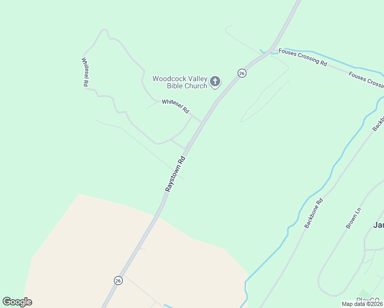 map of restaurants, bars, coffee shops, grocery stores, and more near 16561 Raystown Road in James Creek