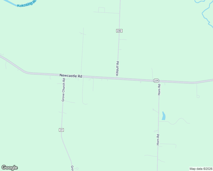 map of restaurants, bars, coffee shops, grocery stores, and more near 21920 Newcastle Road in Gambier