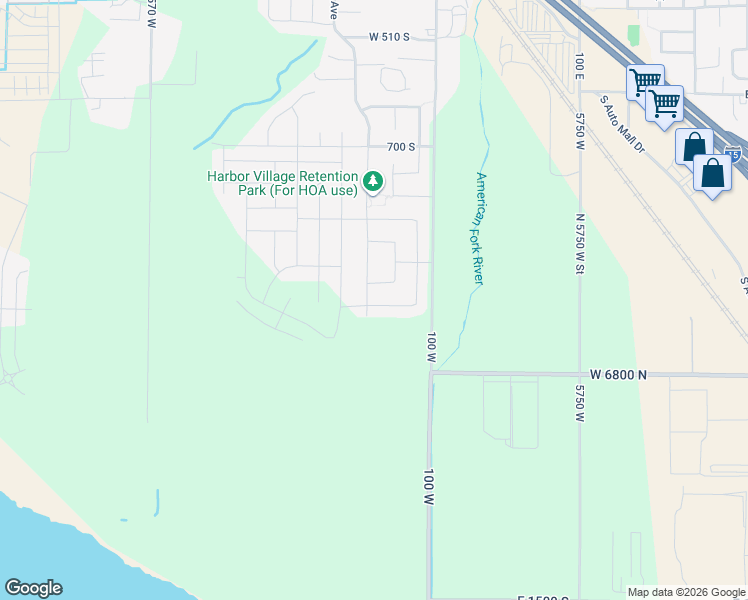 map of restaurants, bars, coffee shops, grocery stores, and more near 236 West 960 South in American Fork